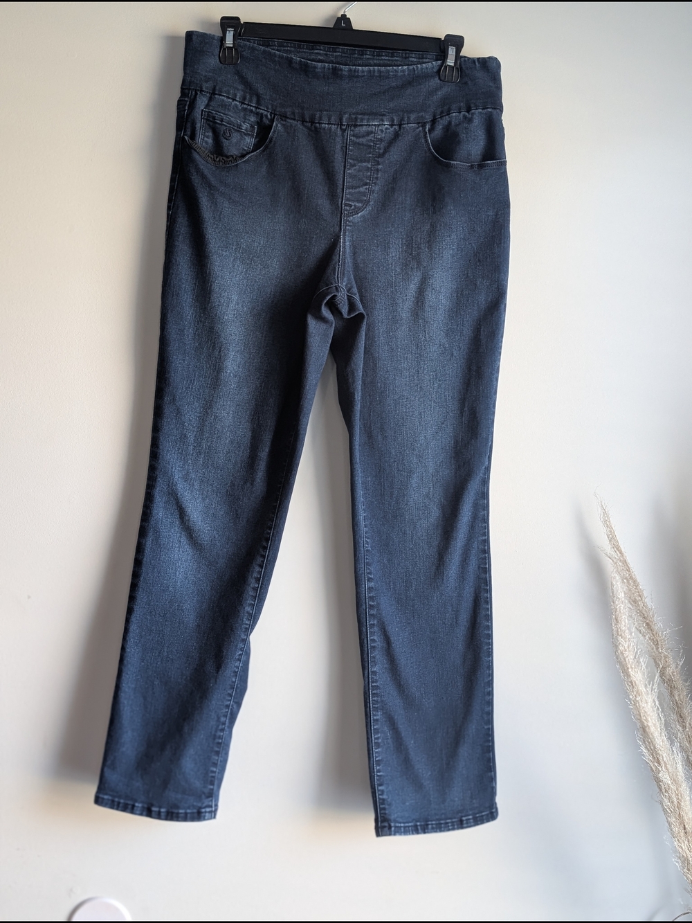 Gloria Vanderbilt Dark Blue Pull-On Jeggings